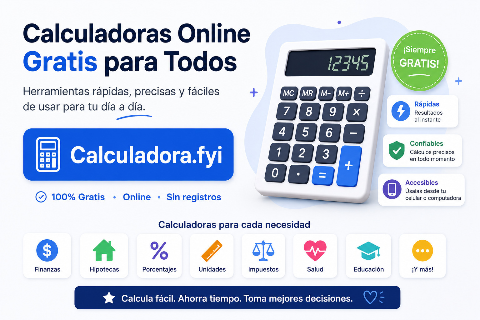 Calculadoras